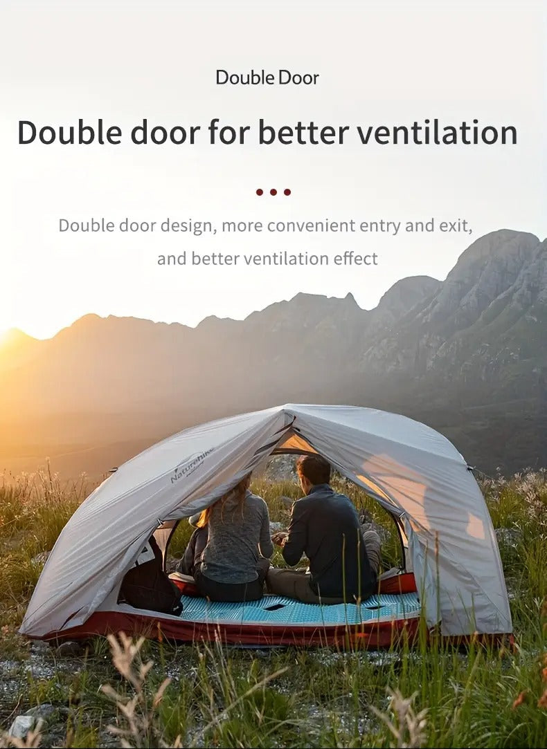 2 Person Camping Tent Double Layer