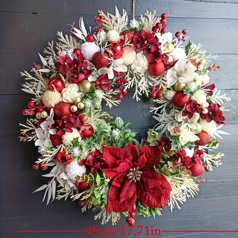 Holiday Wreath for Door Mount