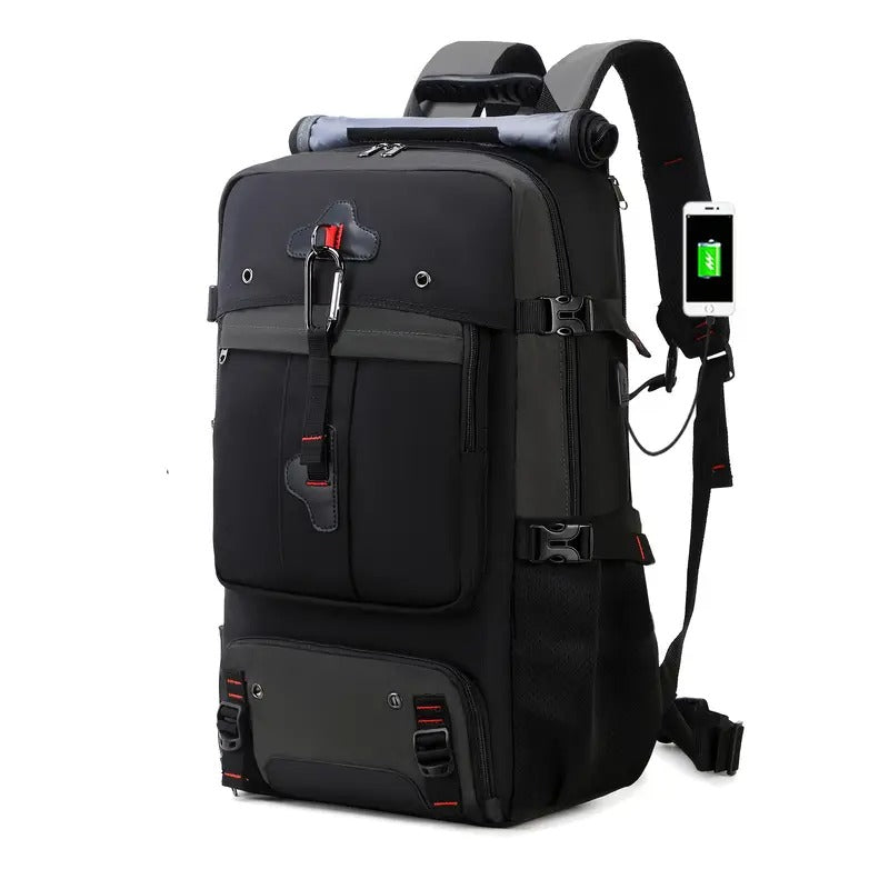 50L Hiking Backpack with Shoe Compartment