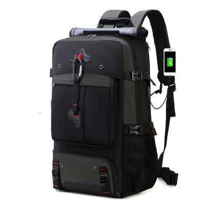 50L Hiking Backpack with Shoe Compartment