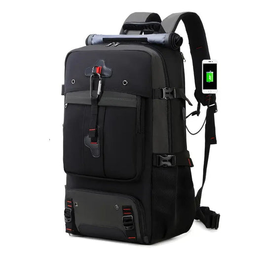 50L Hiking Backpack with Shoe Compartment