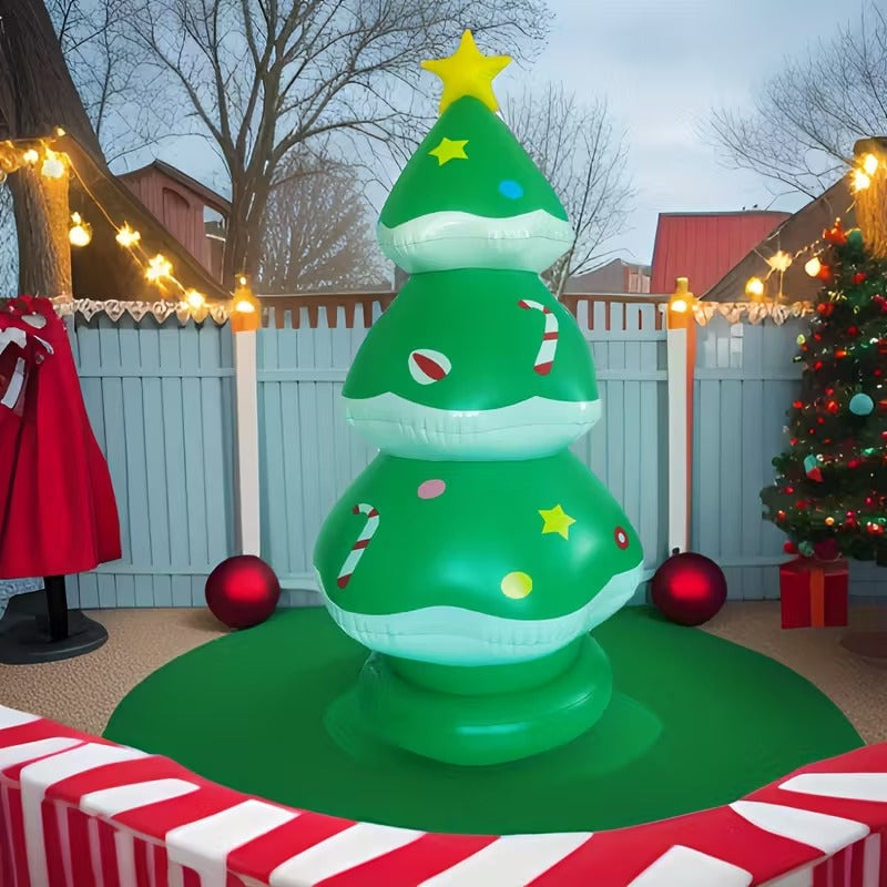 Inflatable Star Tree Top Christmas Decoration