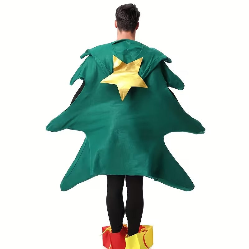 Men’s Christmas Tree Costume Set (3pcs)