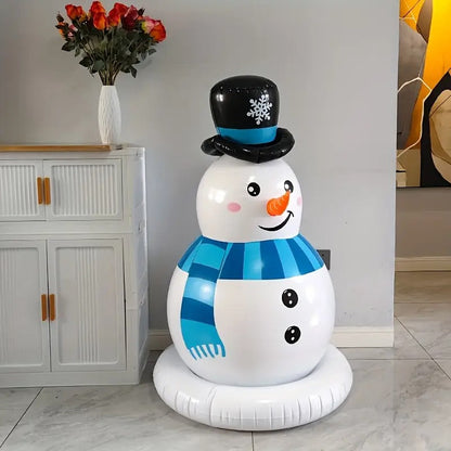Inflatable Snowman Christmas Yard Decoration