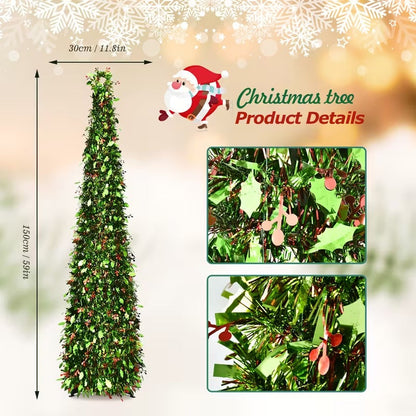 Pop-Up Holly Berry Christmas Tree
