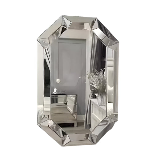 Arched Decorative Full-Length Standing Mirror Glass