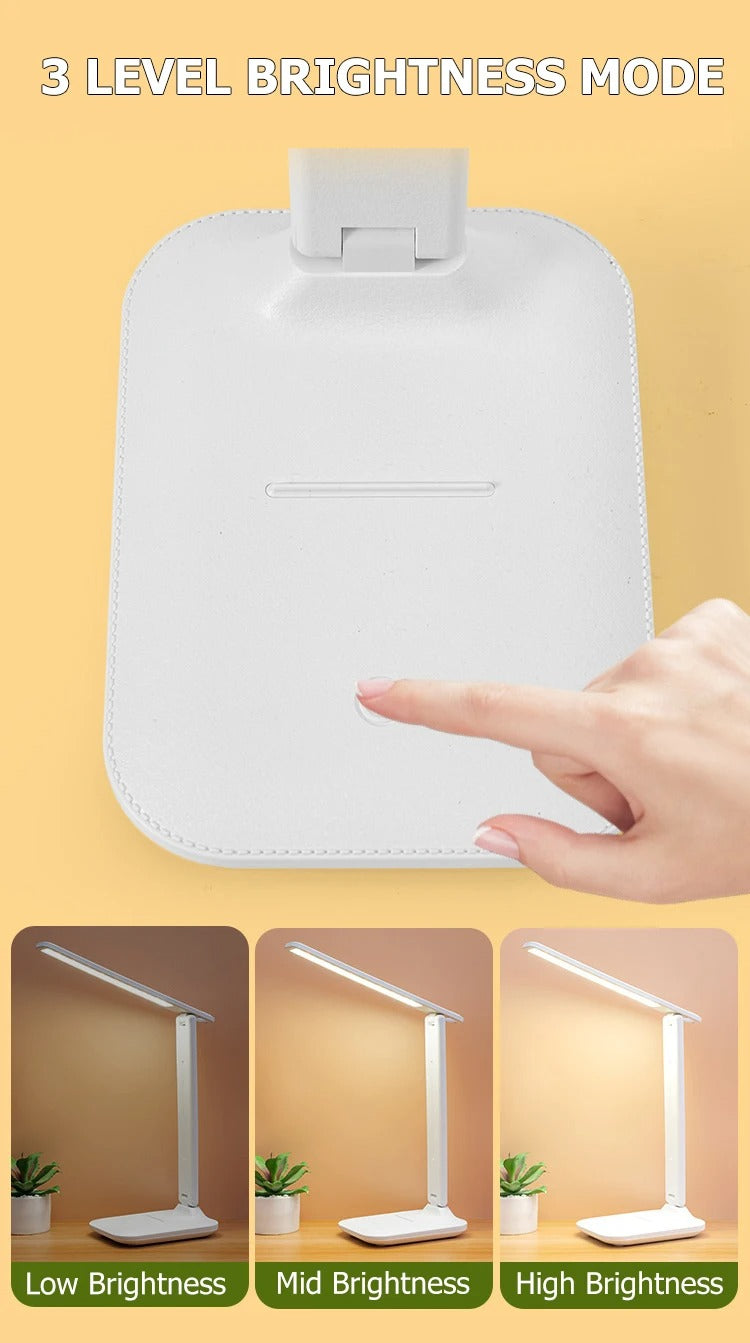 LED USB Touch Desk Lamp for Bedroom Reading