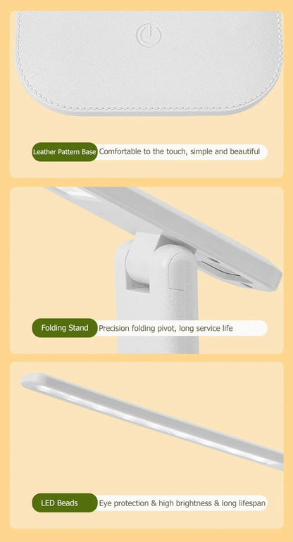 LED USB Touch Desk Lamp for Bedroom Reading