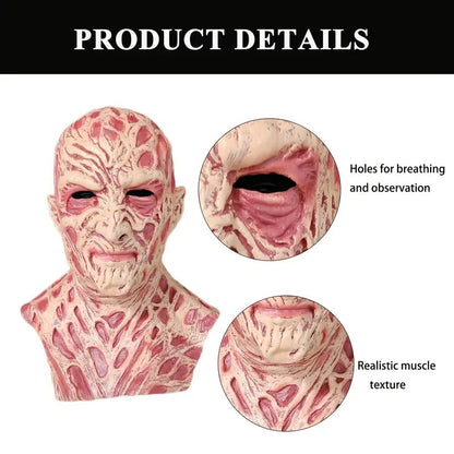 Freddy Krueger Mask Halloween Horror
