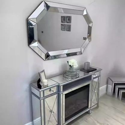 Arched Decorative Full-Length Standing Mirror Glass