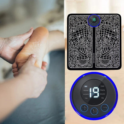 Electric Foot Massager Pad Muscle Relaxation Trainer