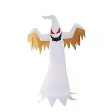 Halloween Inflatable Ghost with LED Flame Lights