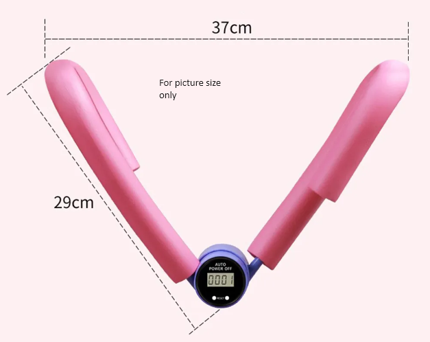 Adjustable Digital Counter Hip & Leg Trainer