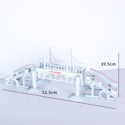 Magical Tracks Luminous Racing Track Car With Colored Lights DIY Plastic Glowing In The Dark Creative Toys For Kids