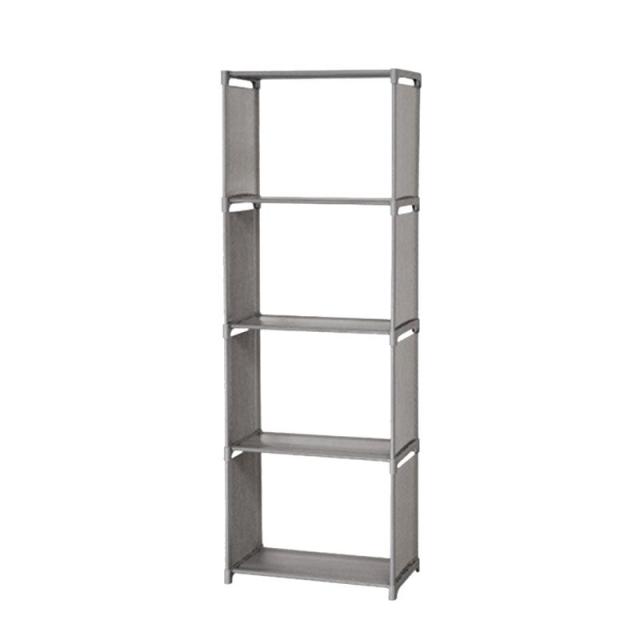 5 Layer Bookshelf Storage Rack Magazine Bookcase Display Shelves Storage Unit Organizer Debris Rack Home Furniture
