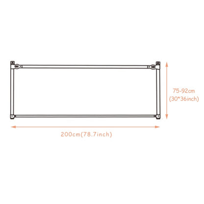 Bed Barrier Fence Safety Guardrail Security Adjustable Baby Home Playpen Game Tent Railing For 0-6 Years