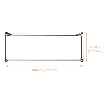 Bed Barrier Fence Safety Guardrail Security Adjustable Baby Home Playpen Game Tent Railing For 0-6 Years