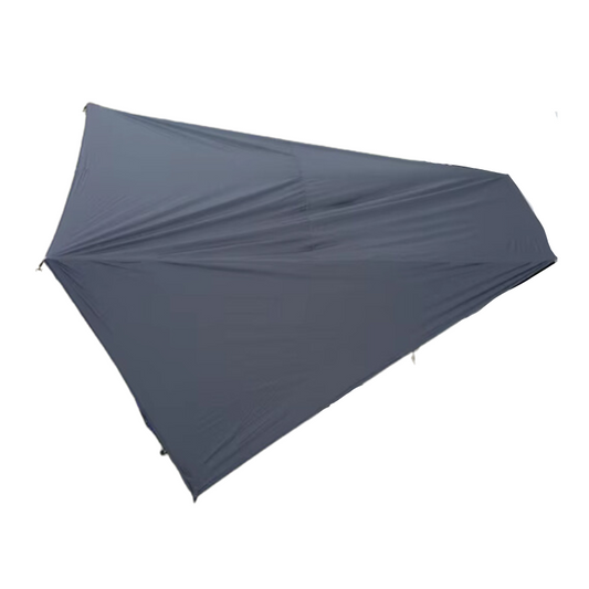 Bat Shape Car Side Awning Waterproof Rear Shelter Tent (Black)