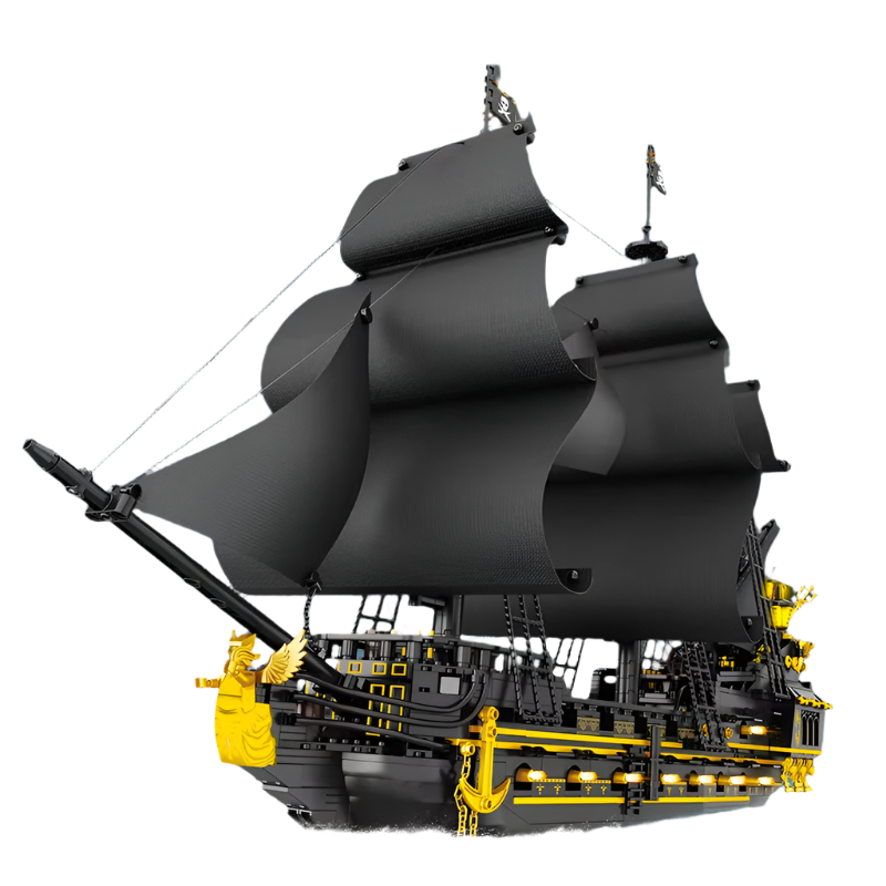 Pirate Ship Building Blocks Toy Set