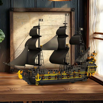 Pirate Ship Building Blocks Toy Set