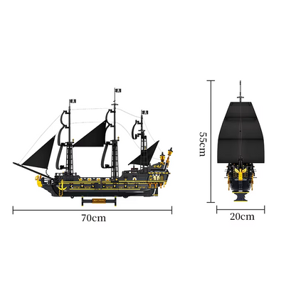 Pirate Ship Building Blocks Toy Set