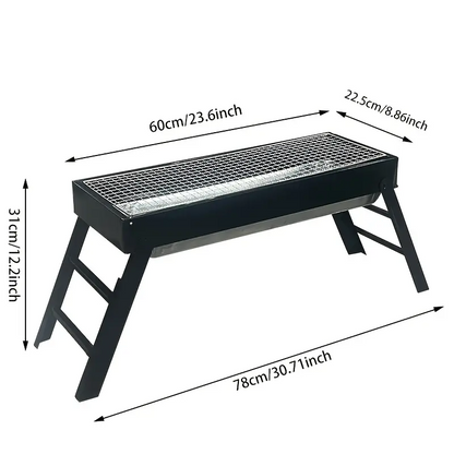 Iron Camping Stove Outdoor BBQ Grill