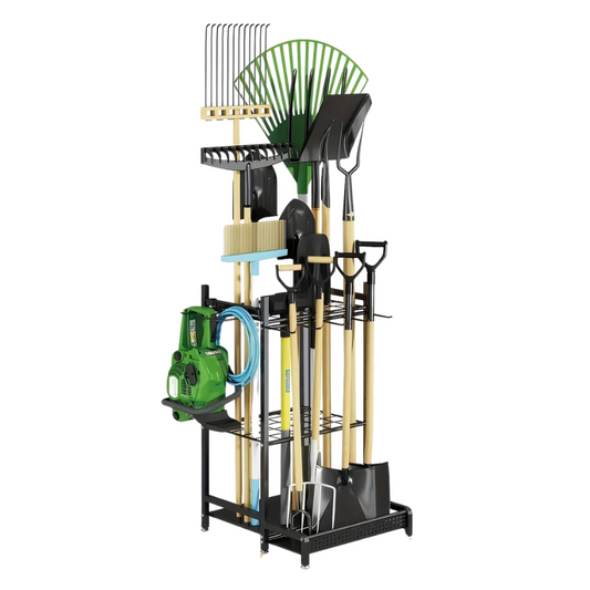 Garden Tool Storage Rack Rustproof Organizer