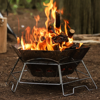 Stainless Steel Folding BBQ Stove