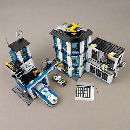 Police Station Building Blocks Toy Set (936pcs)