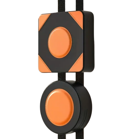 Wall Boxing Target Pad Sponge Yellow Black Set