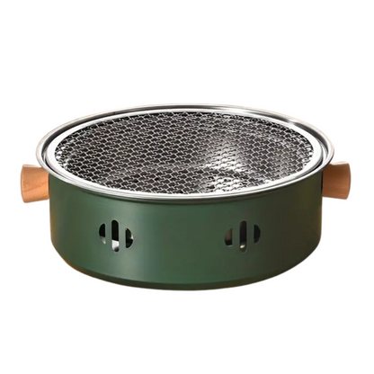 BBQ Grill Set with Non-Stick Stainless Steel