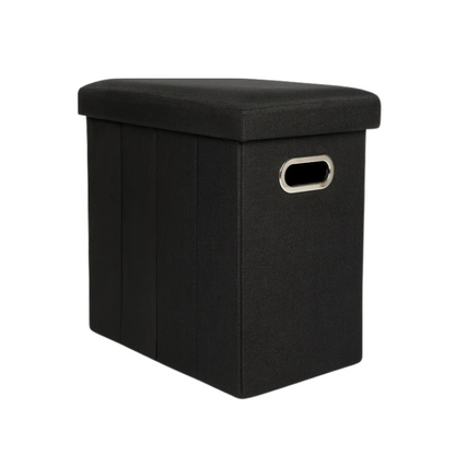 Folding Storage Stool Space-Saving Organizer