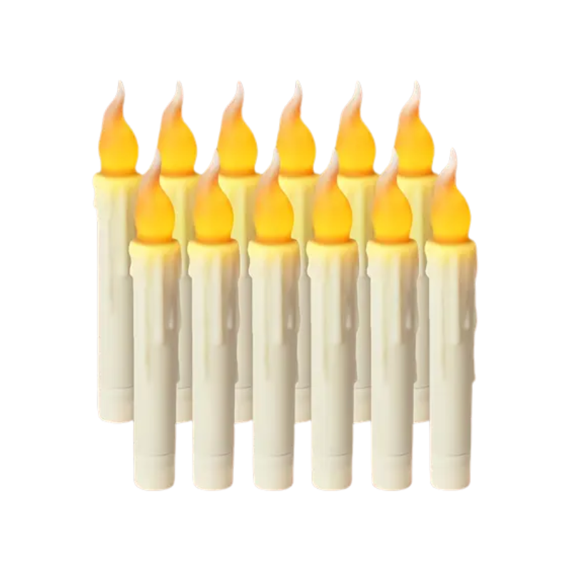 Floating LED Candles with Remote Control (12pcs)