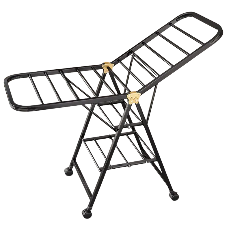 3-Tier Folding Stainless Steel Laundry Drying Rack