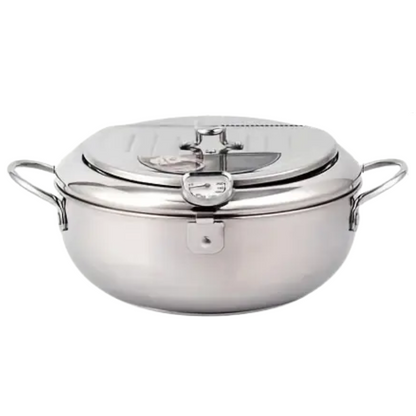 Tempura Fryer Pan with Thermometer