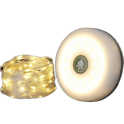 Rechargeable Camping String Lights with 5 Modes