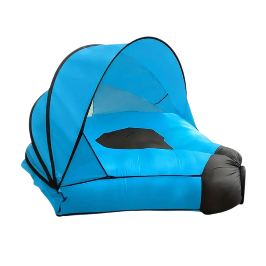 2-Person Self-Inflating Sleeping Pad with Canopy