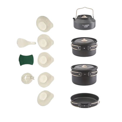 Outdoor Camping Cookware Set (12 pcs)