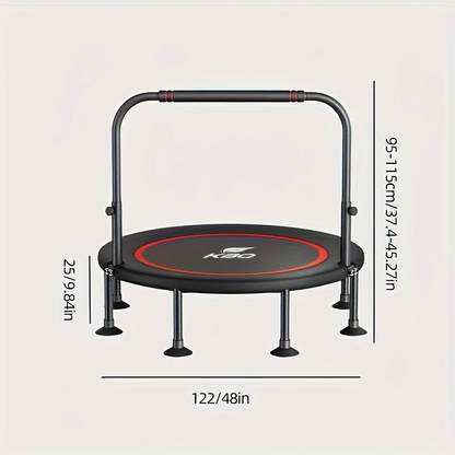 Round Trampoline with Armrests