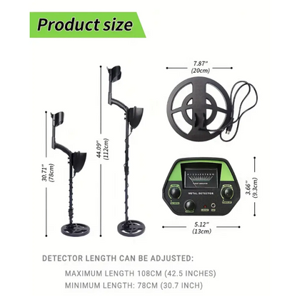 Metal Detector with High Precision Underground