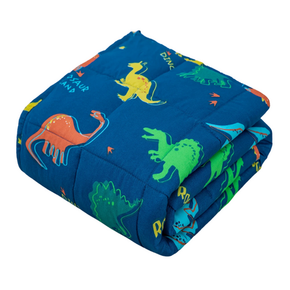 Blanket with Calming Weighted Boho Throw