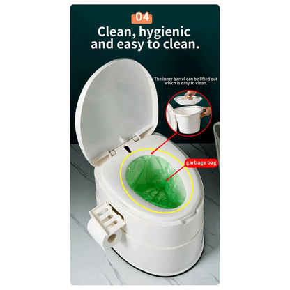 Camping Portable Toilet for Travel & Outdoor Use
