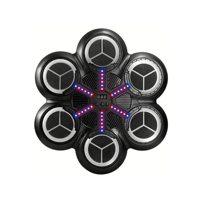 6-Key Music Boxing Wall Target for Home Training