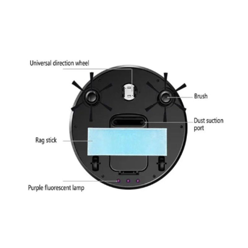 Ultra-Thin Robot Vacuum Cleaner