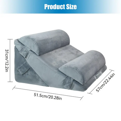 Wedge Pillow Set for Sleep Support (4pcs)