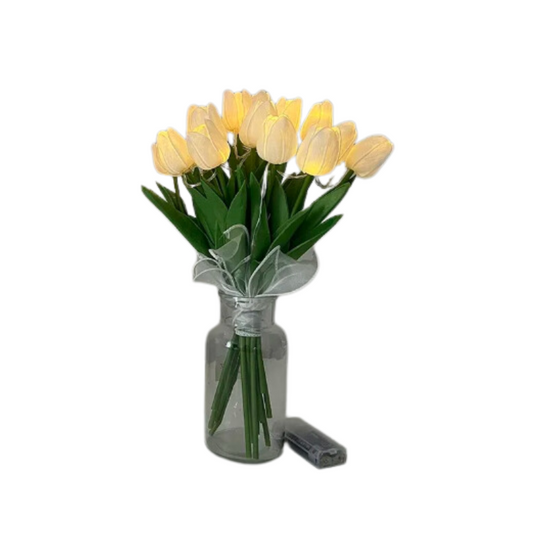 LED Tulip Flowers Table Lamp