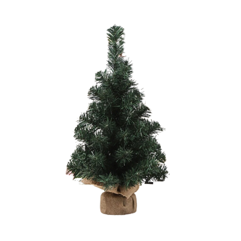Premium Hinged Artificial Christmas Tree with Metal Stand