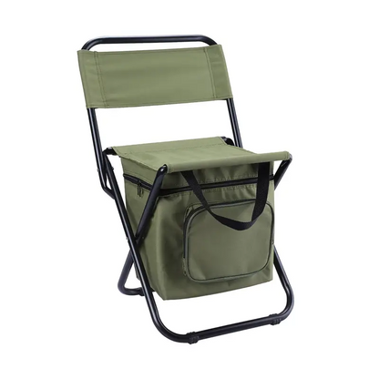 Folding Fishing Chair Ultra-Light with Cooler Bag