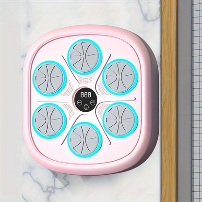 Smart Music Boxing Wall Pad Home Training (Pink)