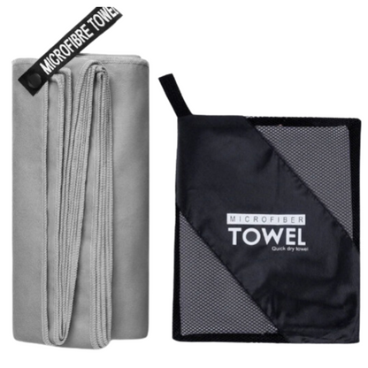 Absorbent Microfiber Quick-Drying Towel (Grey)